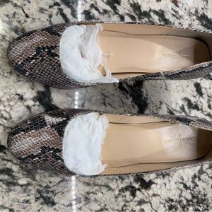 Cole Haan Snakeskin Patterned Flats